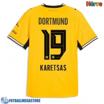 Fotballdrakt Herre Borussia Dortmund Konstantinos Karetsas #19 Hjemmedrakt 2026-27 Kortermet